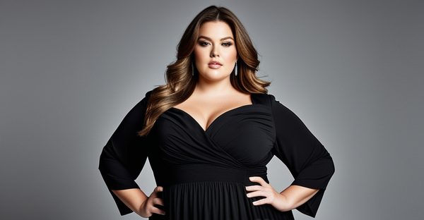 Robe noire grande taille : élégance et confort assurés